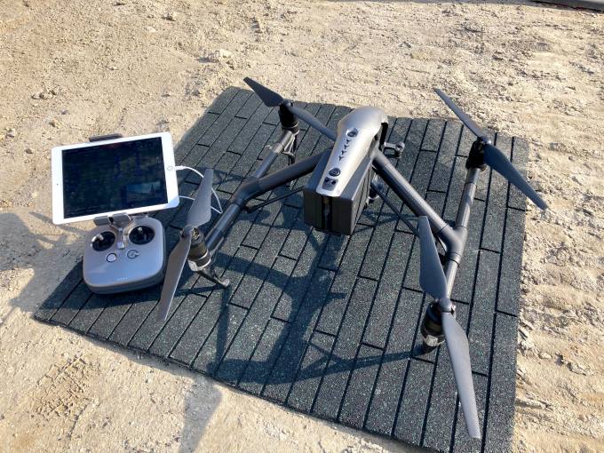 UAVでの3次元計測（3D・ドローン）土木支援